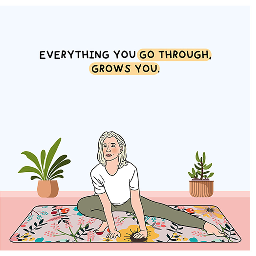 Everything You Go Through Doodle Card