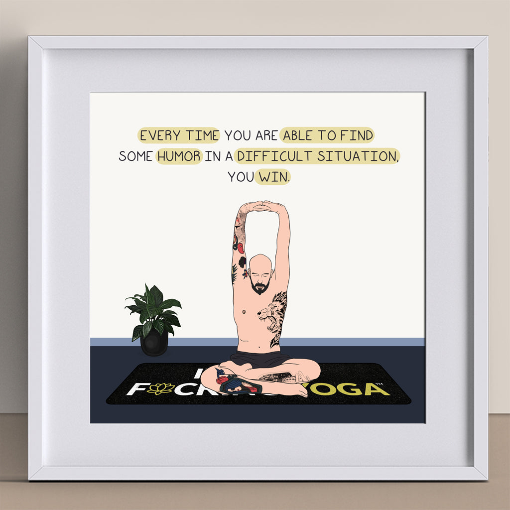Every time you find humor Doodle Card