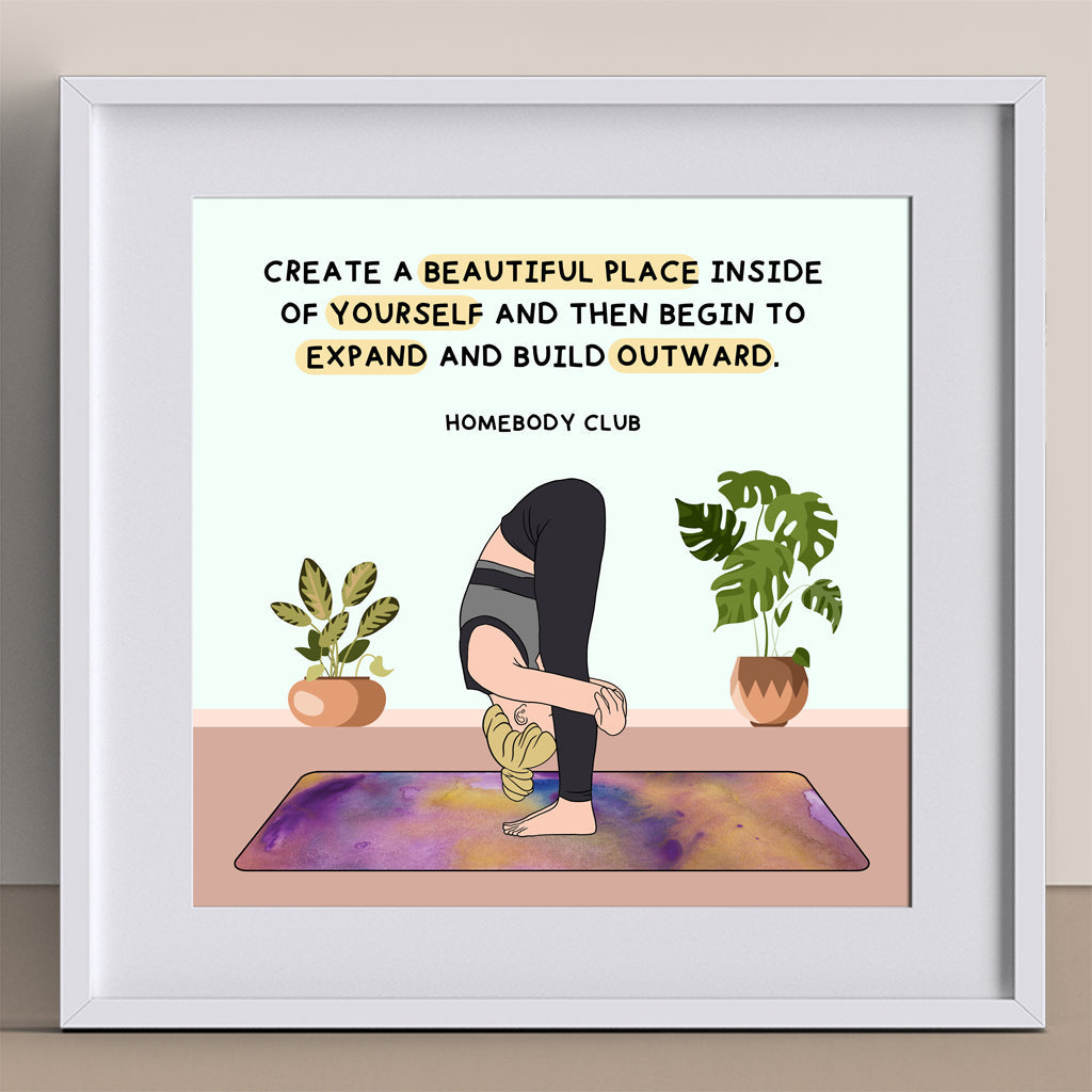 Expand And Build Outward Doodle Card