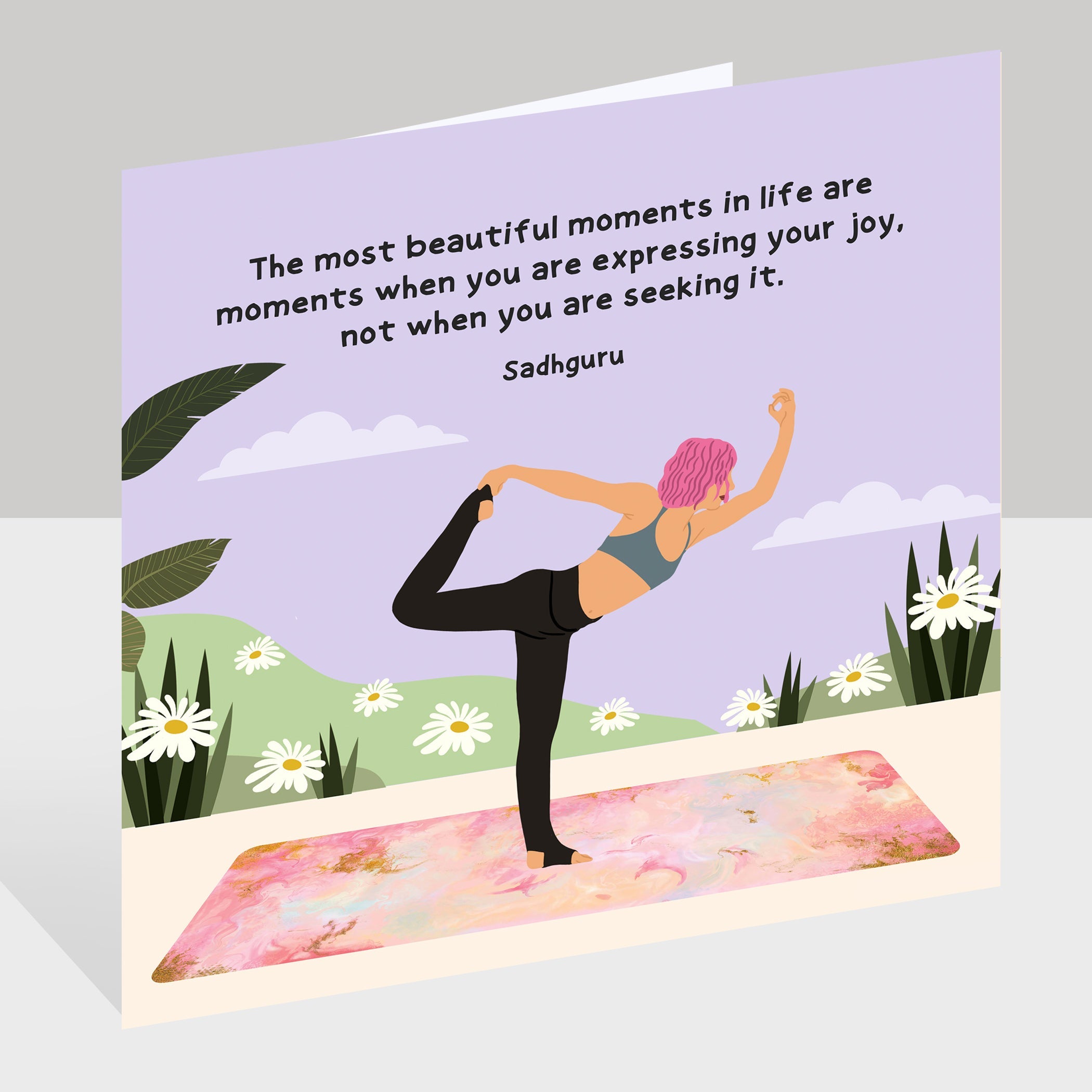Expressing Your Joy Doodle Card