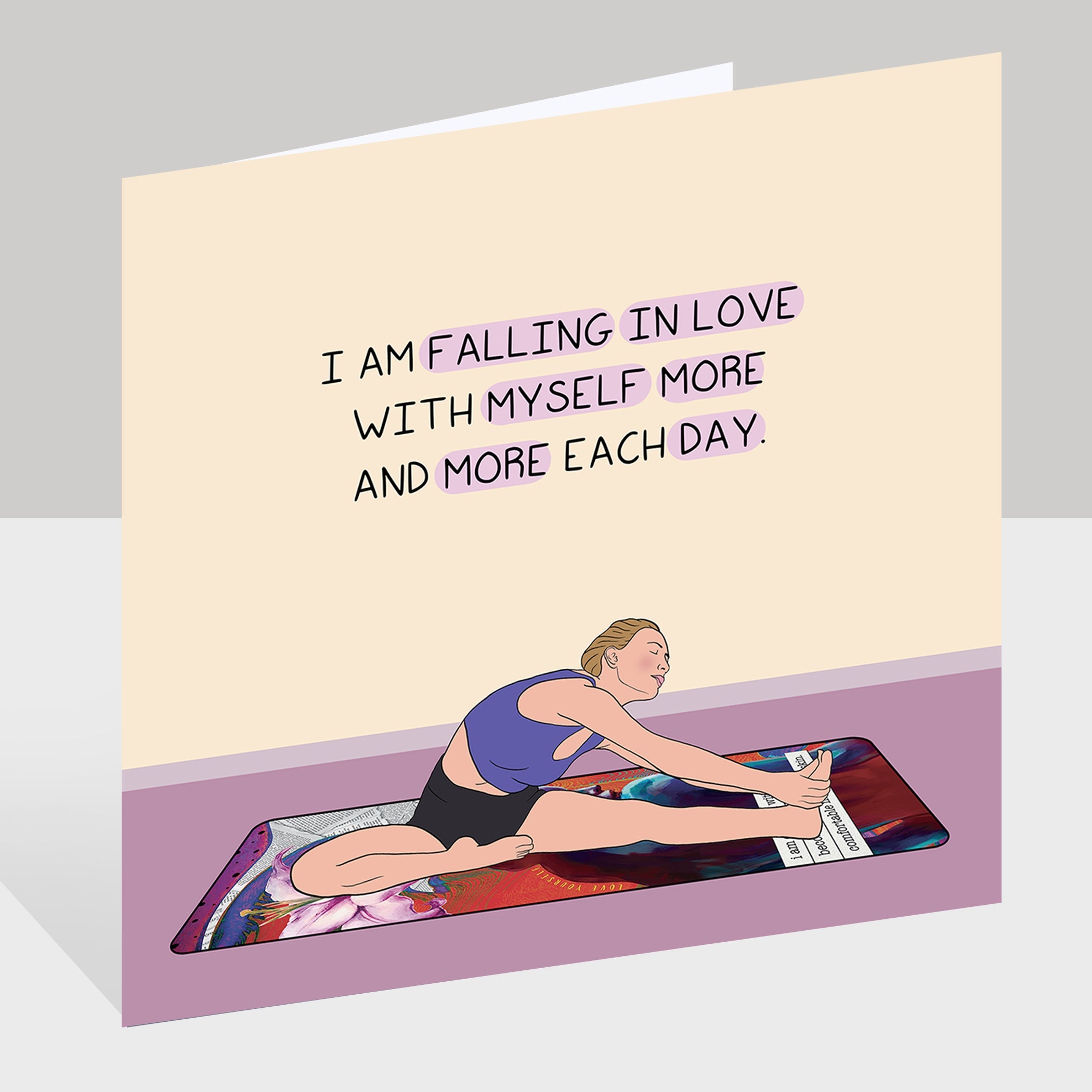 Falling In Love Doodle Card
