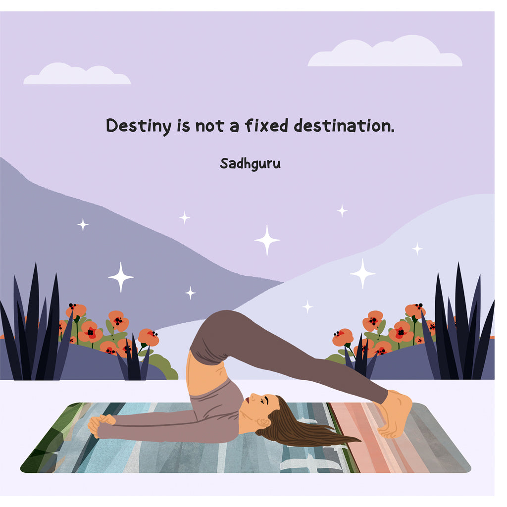 Fixed Destination Doodle Card