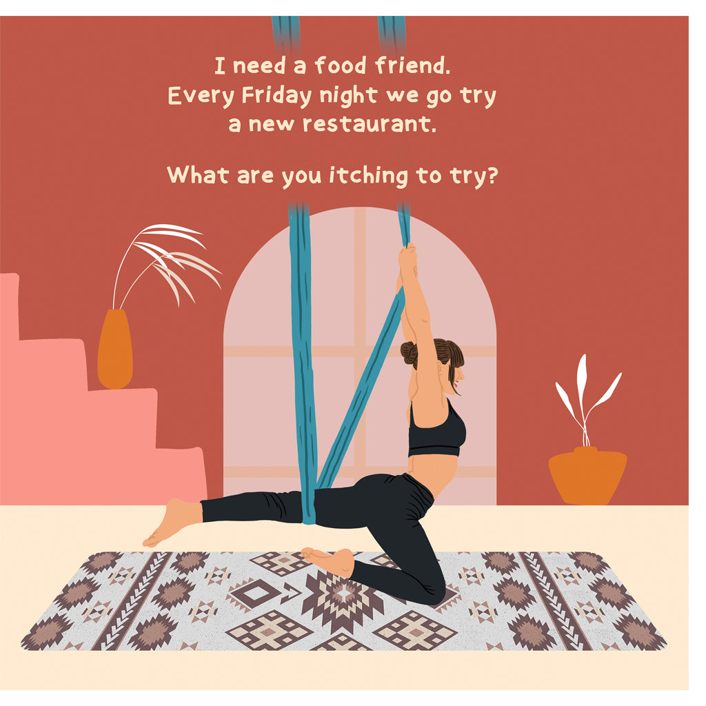 Food Friend Doodle Card