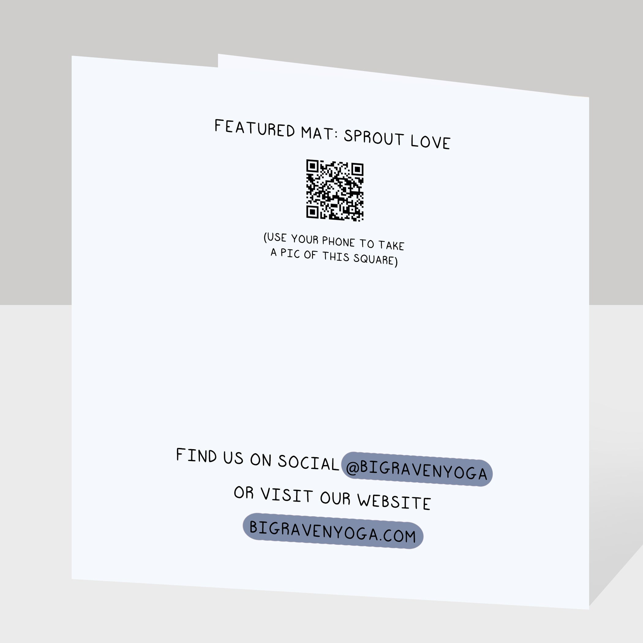 Forget To Live Doodle Card
