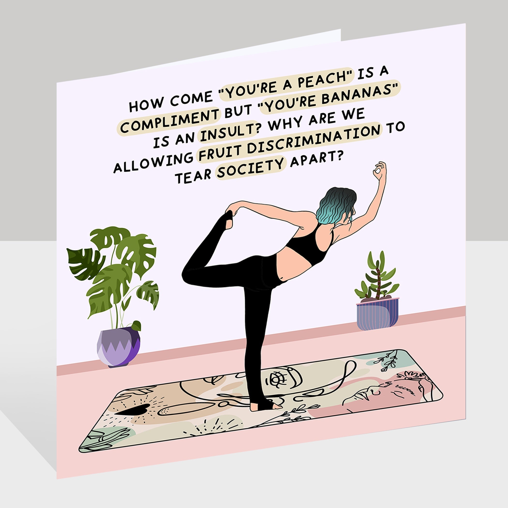 Fruit Discrimination Doodle Card