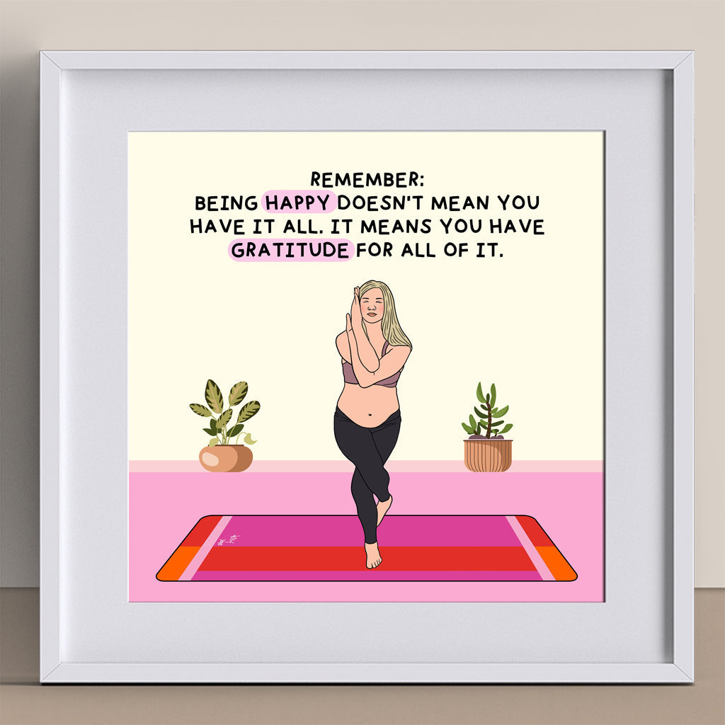 Gratitude For All Of It Doodle Card