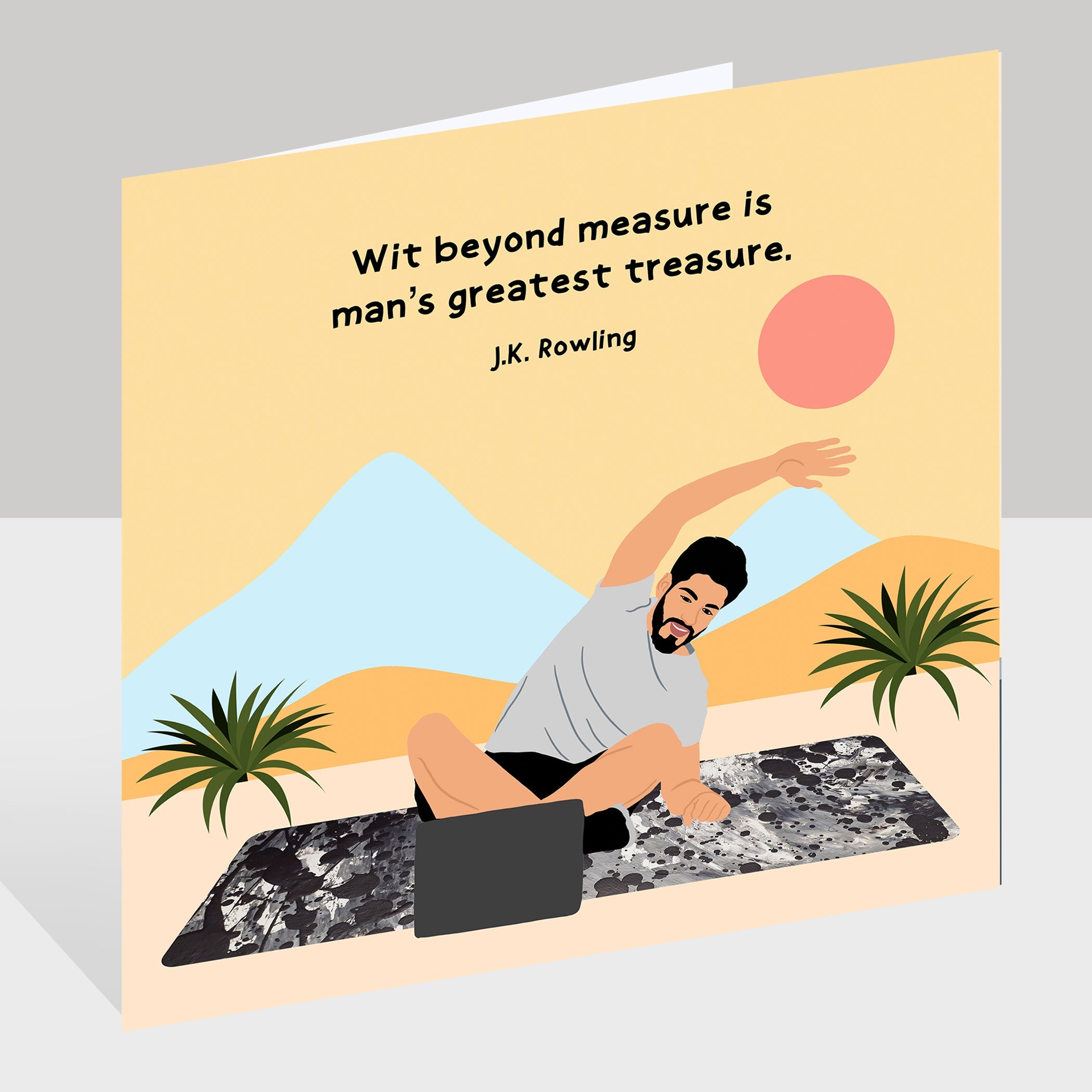 Greatest Treasure Doodle Card