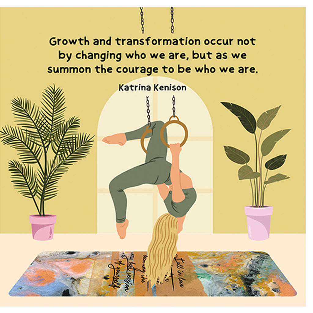 Growth And Transformation Doodle Card