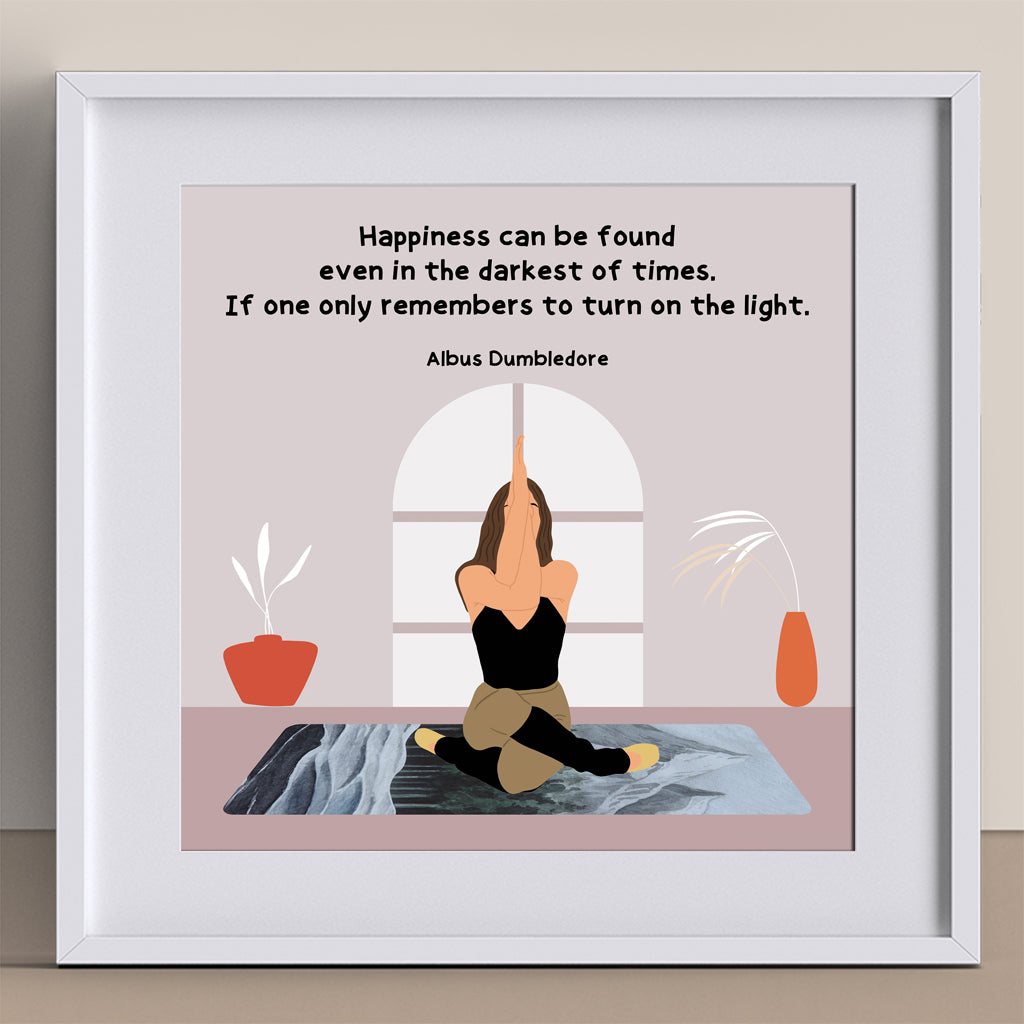 Happiness Can Be Found Doodle Card
