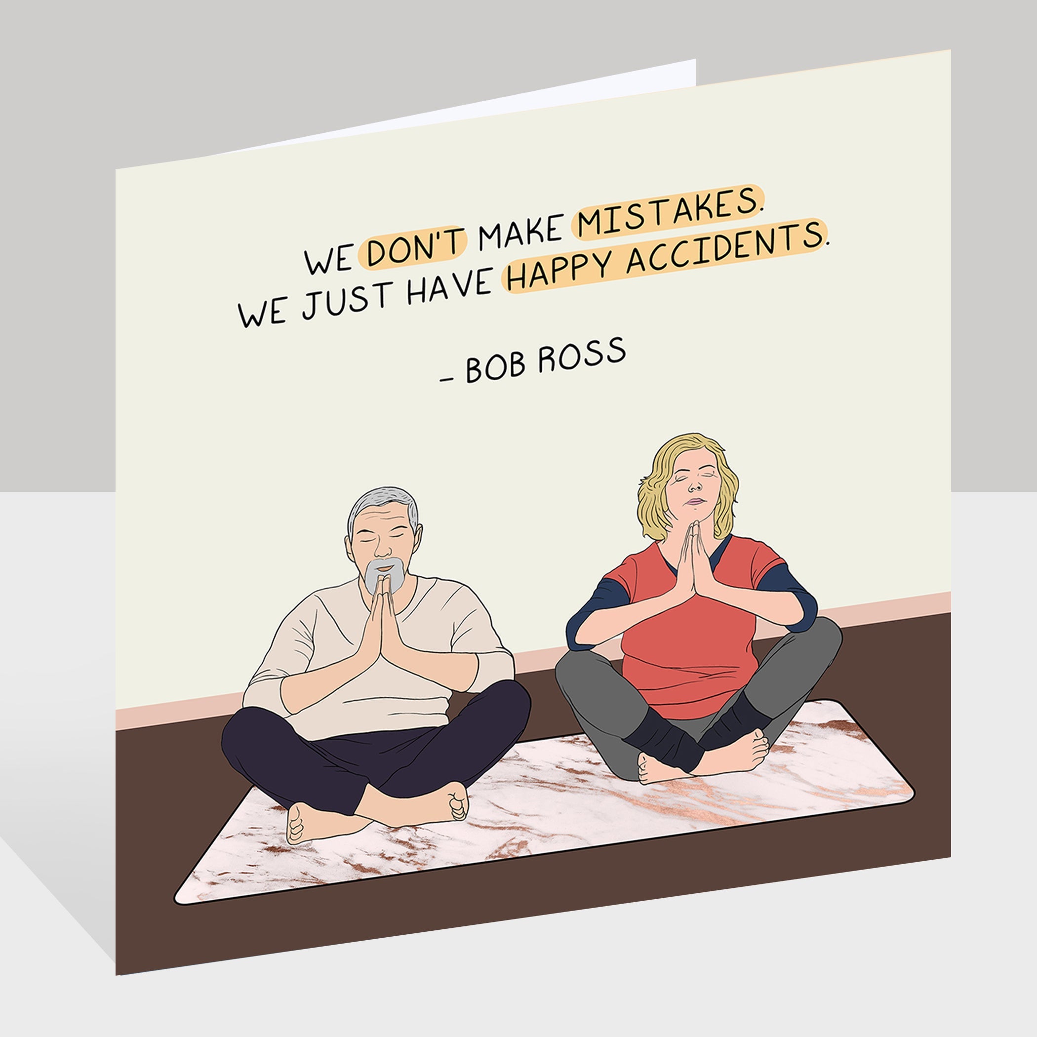Happy Accidents Doodle Card