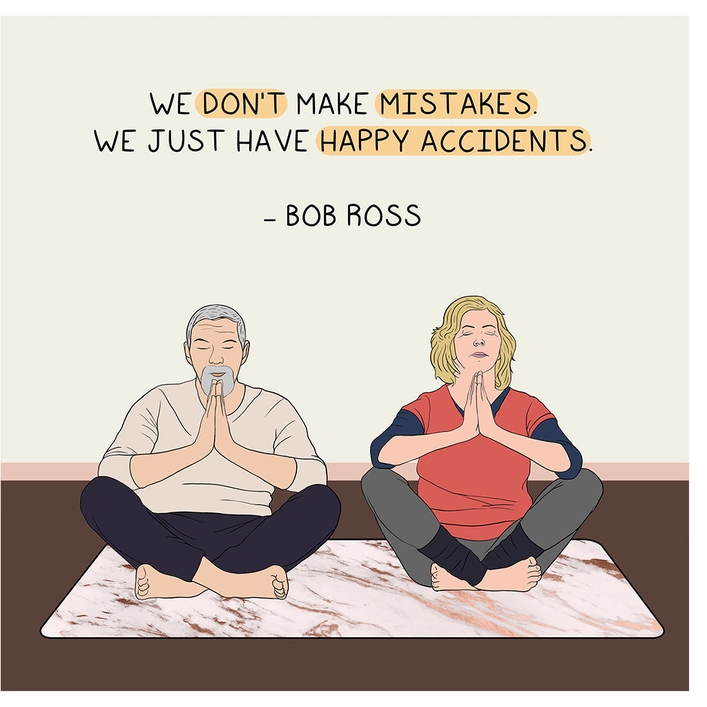 Happy Accidents Doodle Card