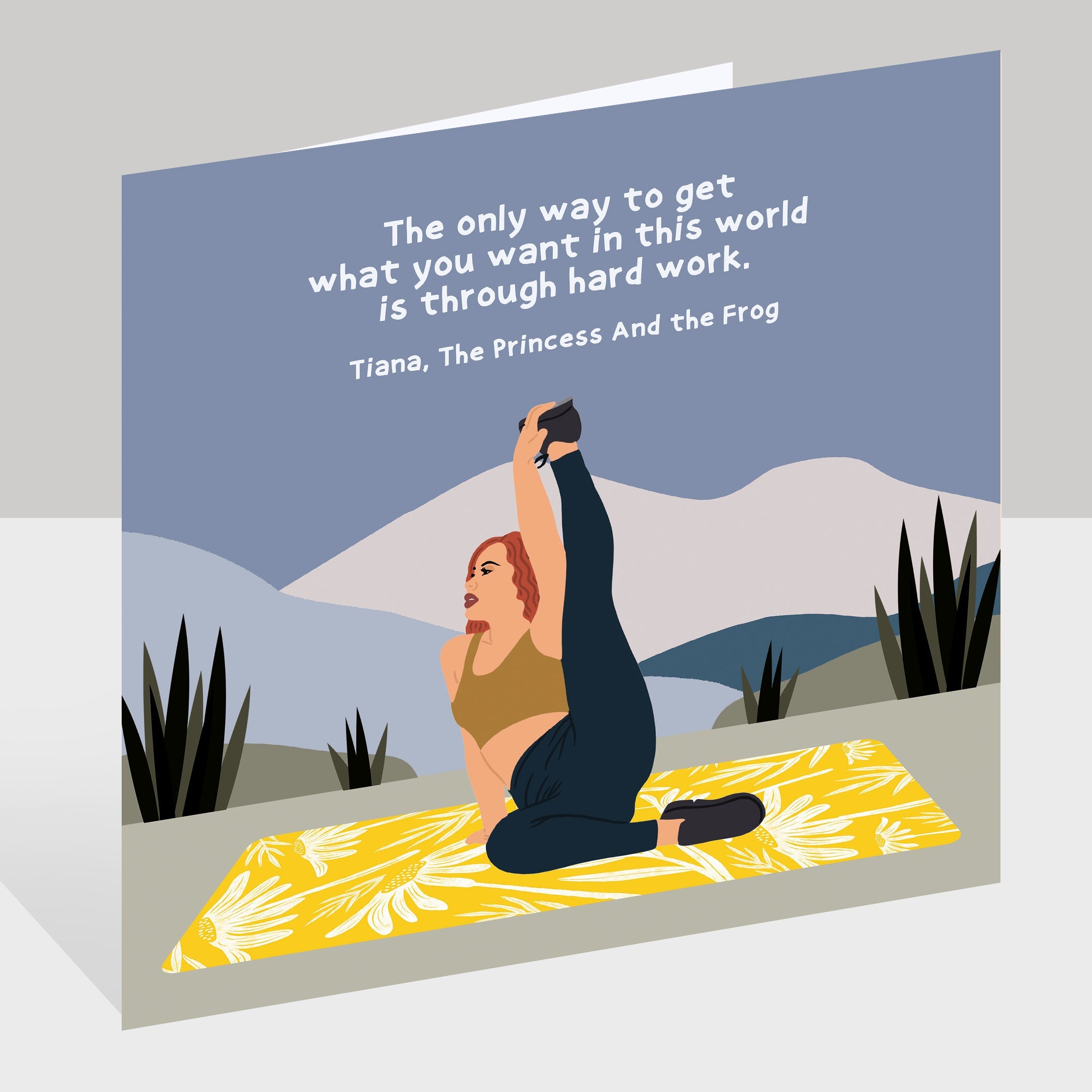 Hard Work Doodle Card