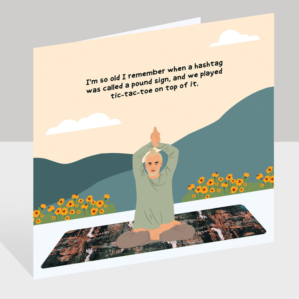Hashtag Doodle Card