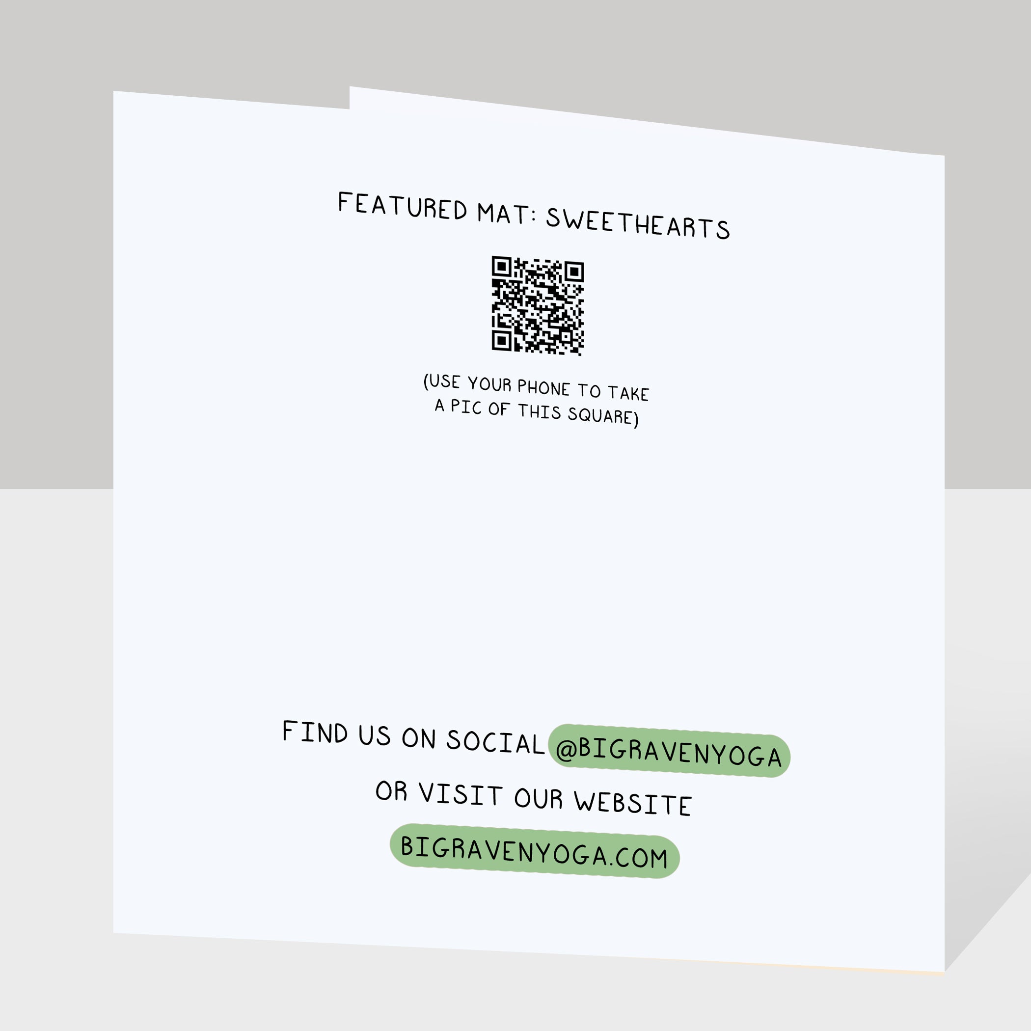 Have A Little Faith Doodle Card