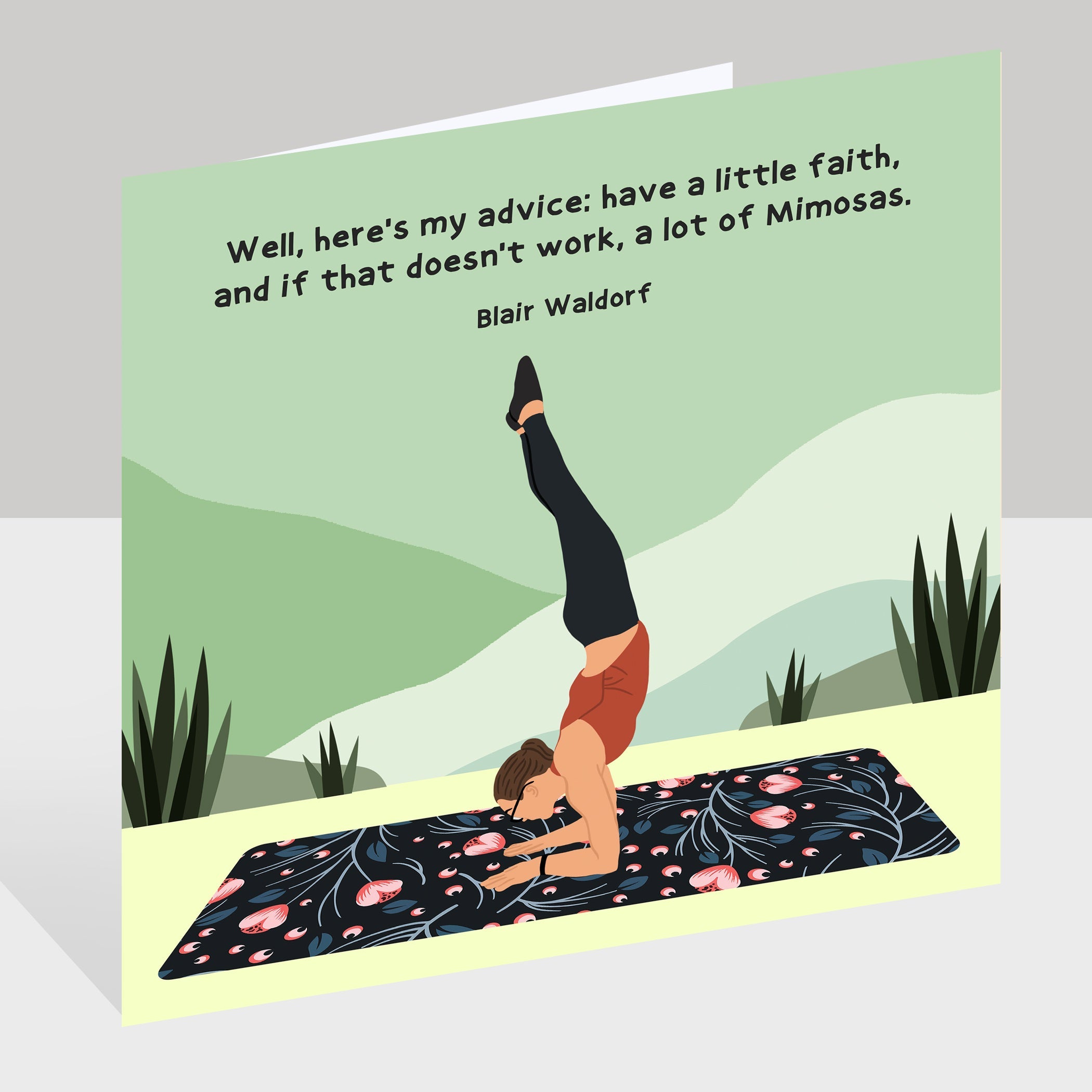 Have A Little Faith Doodle Card