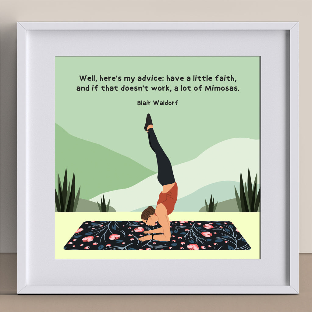 Have A Little Faith Doodle Card