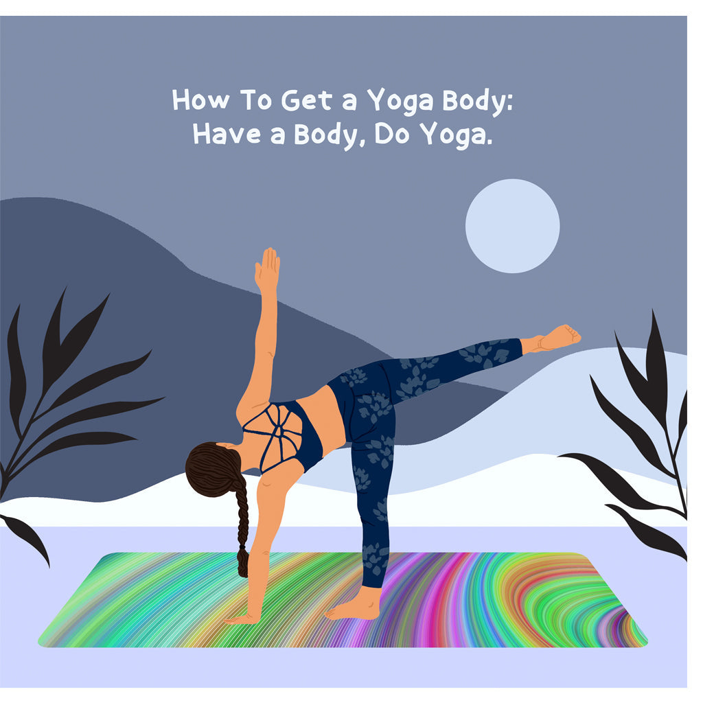 How To Get A Yoga Body Doodle Card