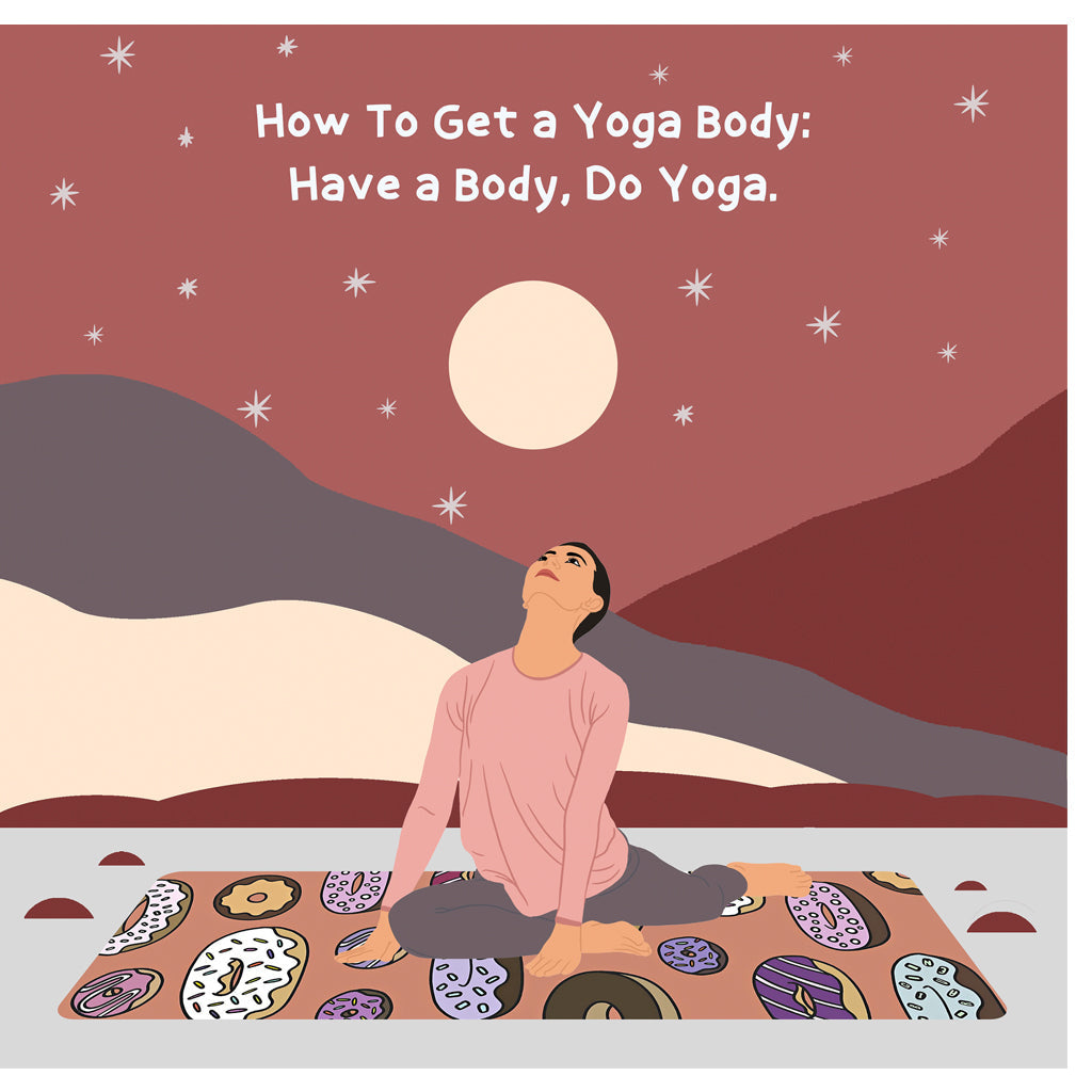 How To Get A Yoga Body Doodle Card