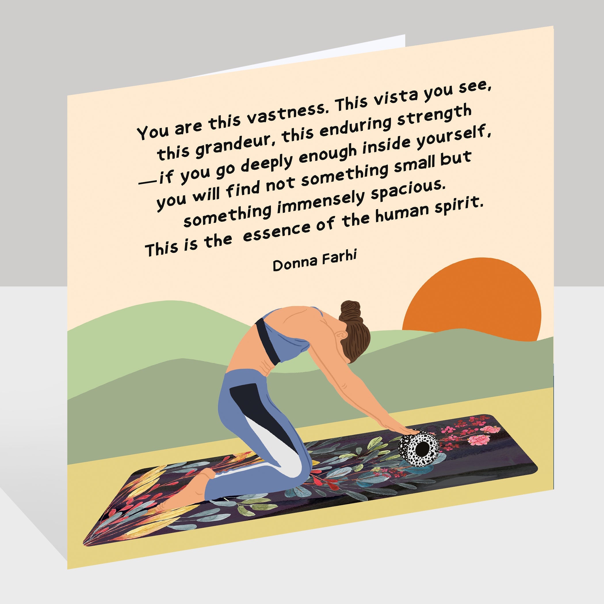 Human Spirit Doodle Card