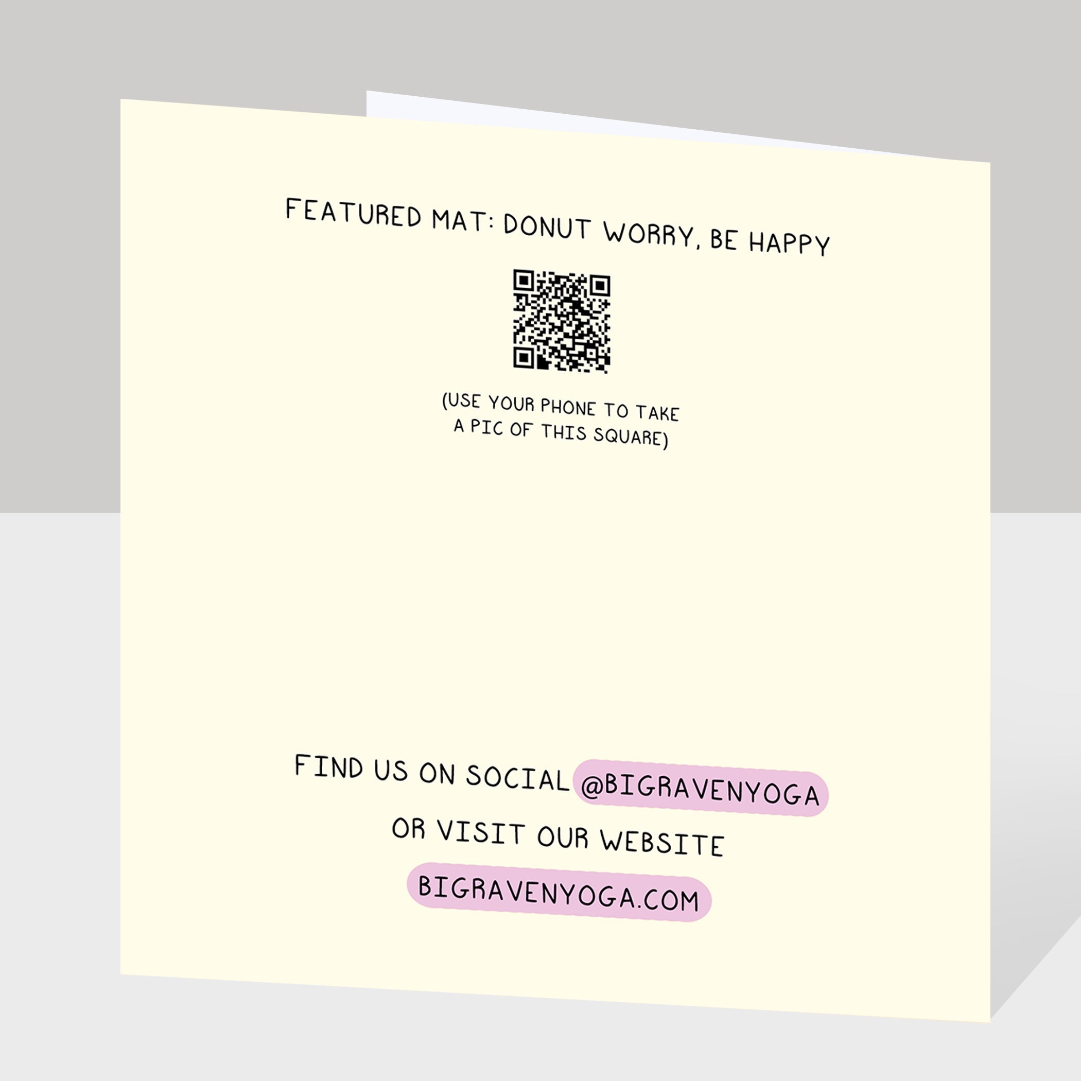 Hustle Means Having The Courage Doodle Card
