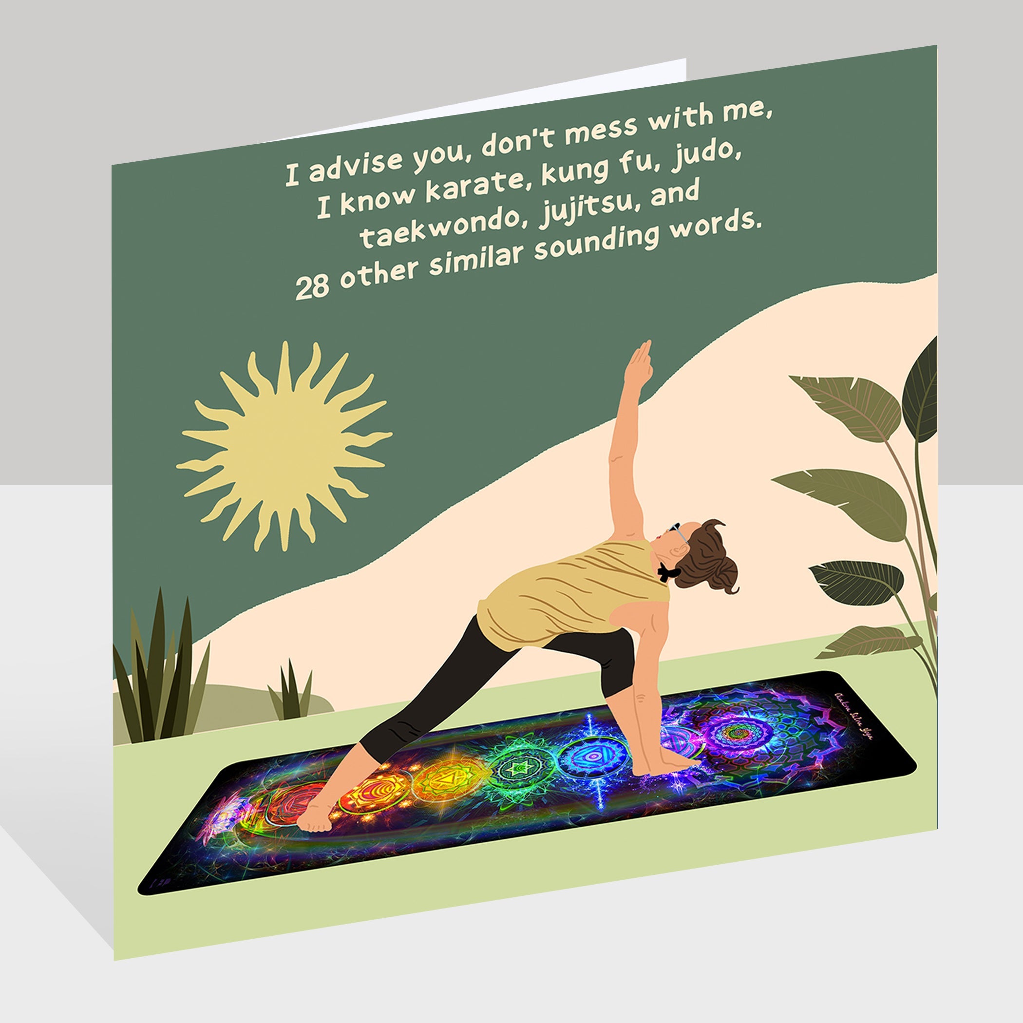I Advise You Doodle Card