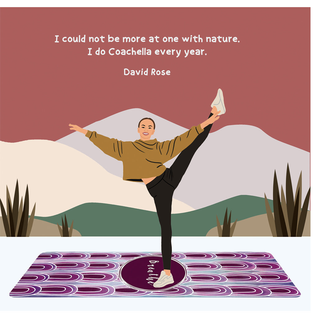 I Do Coachella Doodle Card