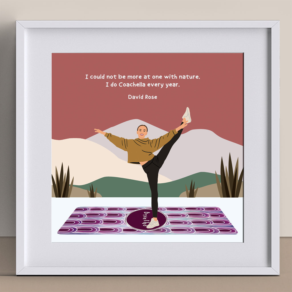 I Do Coachella Doodle Card