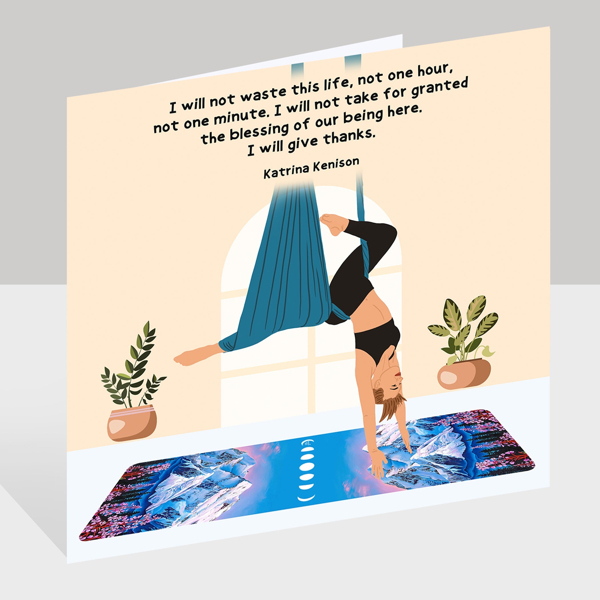 I Will Give Thanks Doodle Card