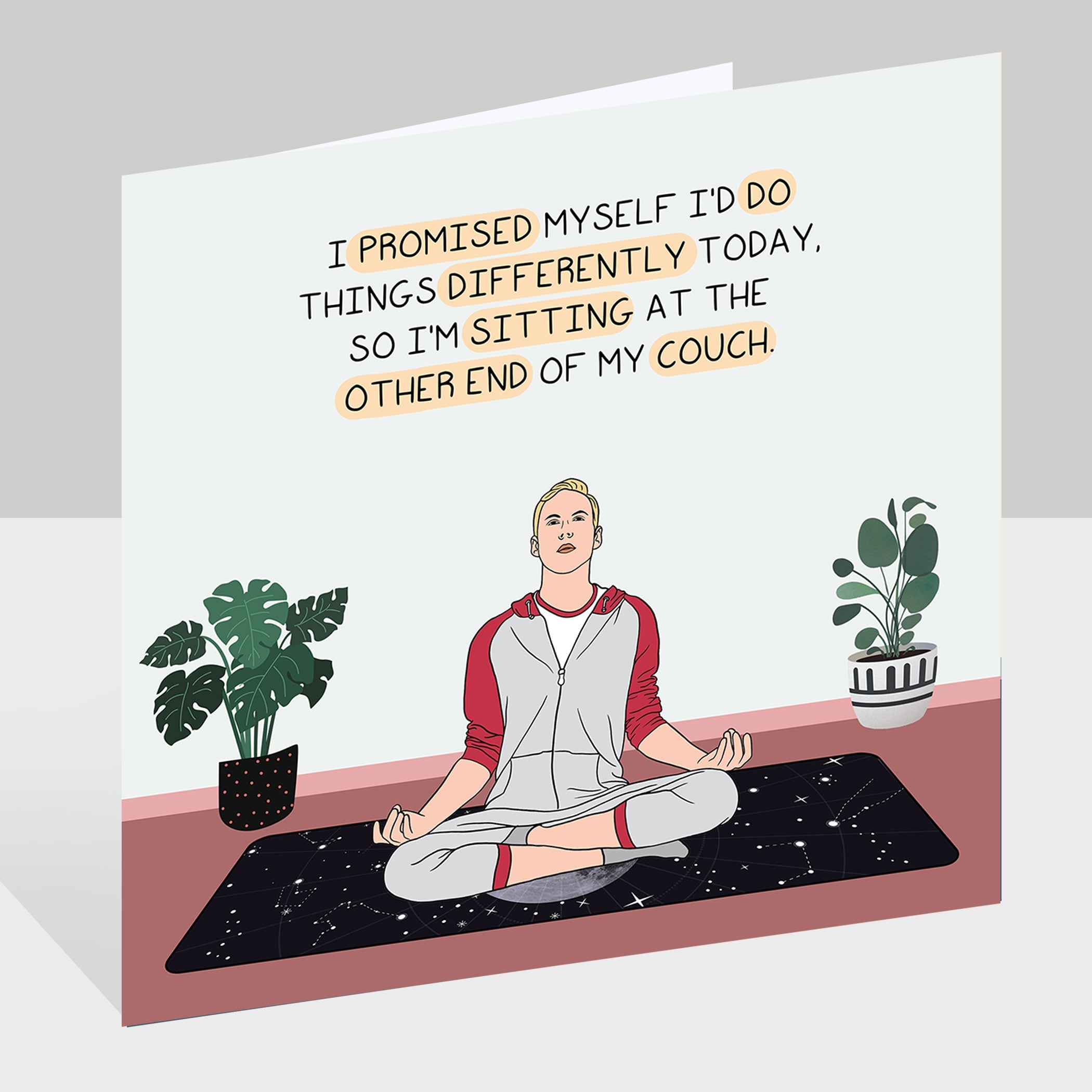 I'd do things differently today Doodle Card