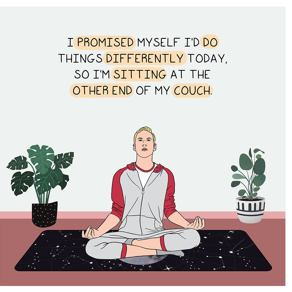 I'd do things differently today Doodle Card