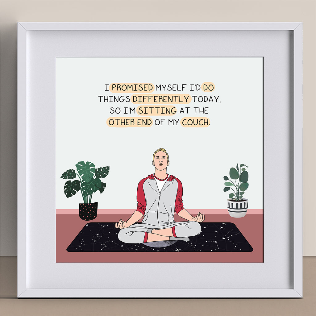 I'd do things differently today Doodle Card