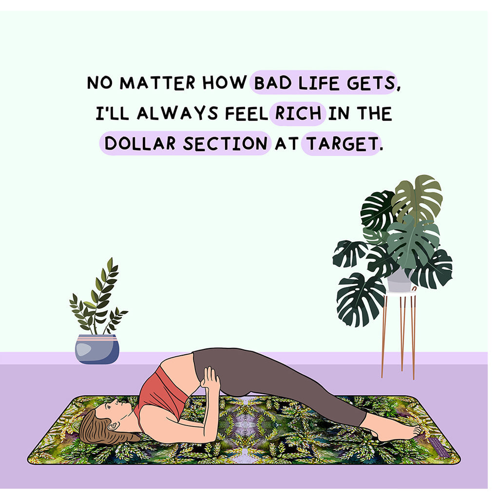 I'll Always Feel Rich Doodle Card