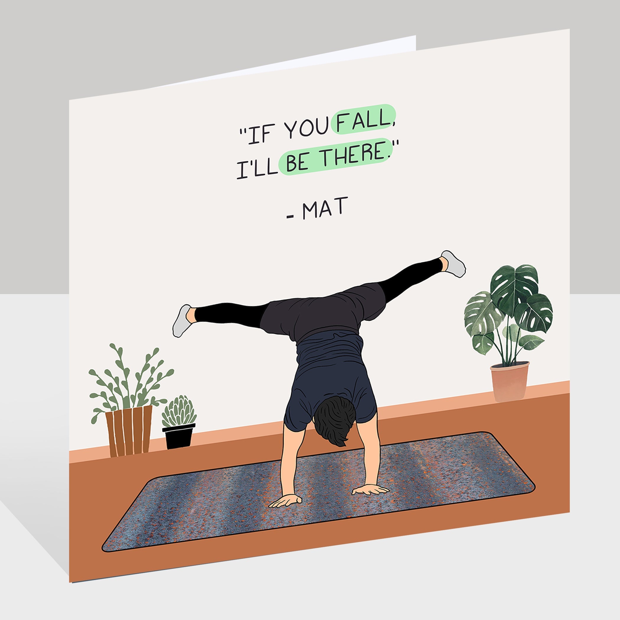 I'll be there Doodle Card