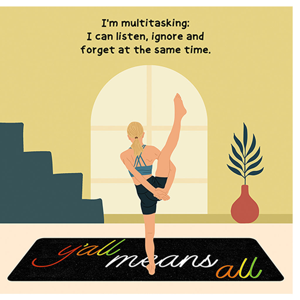 I'm Multitasking Doodle Card