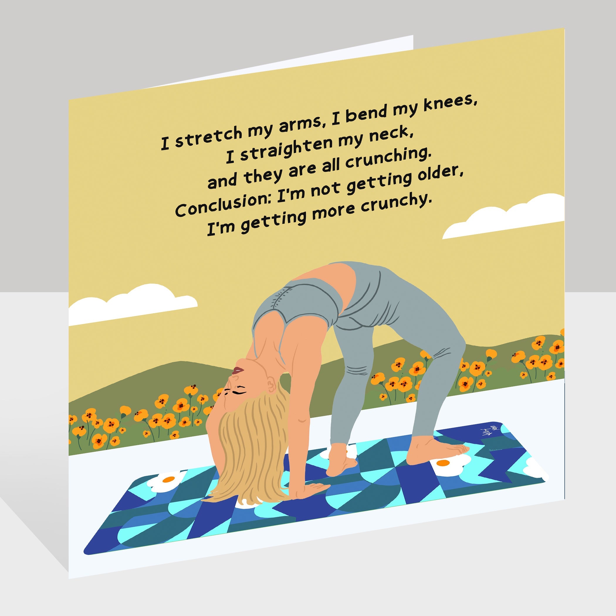 I'm Not Getting Older Doodle Card