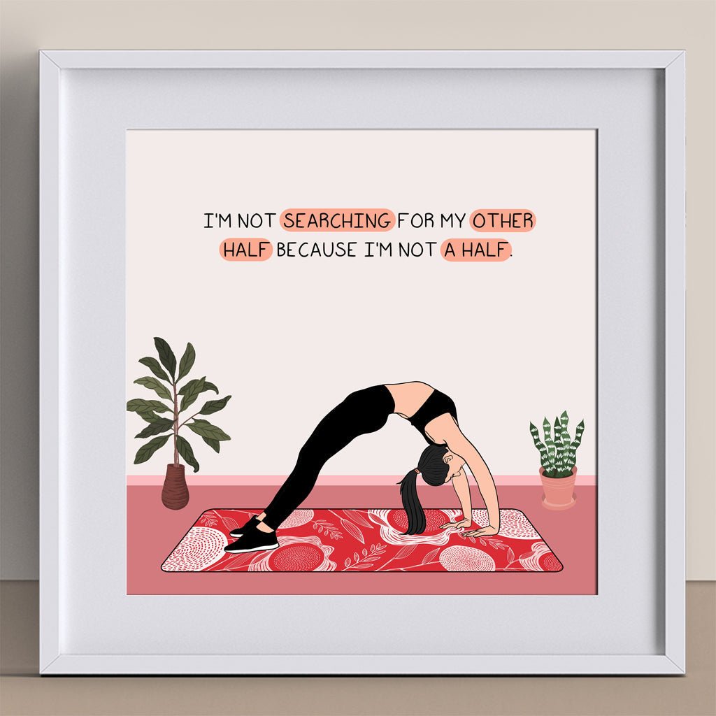 I'm not searching for my other half Doodle Card