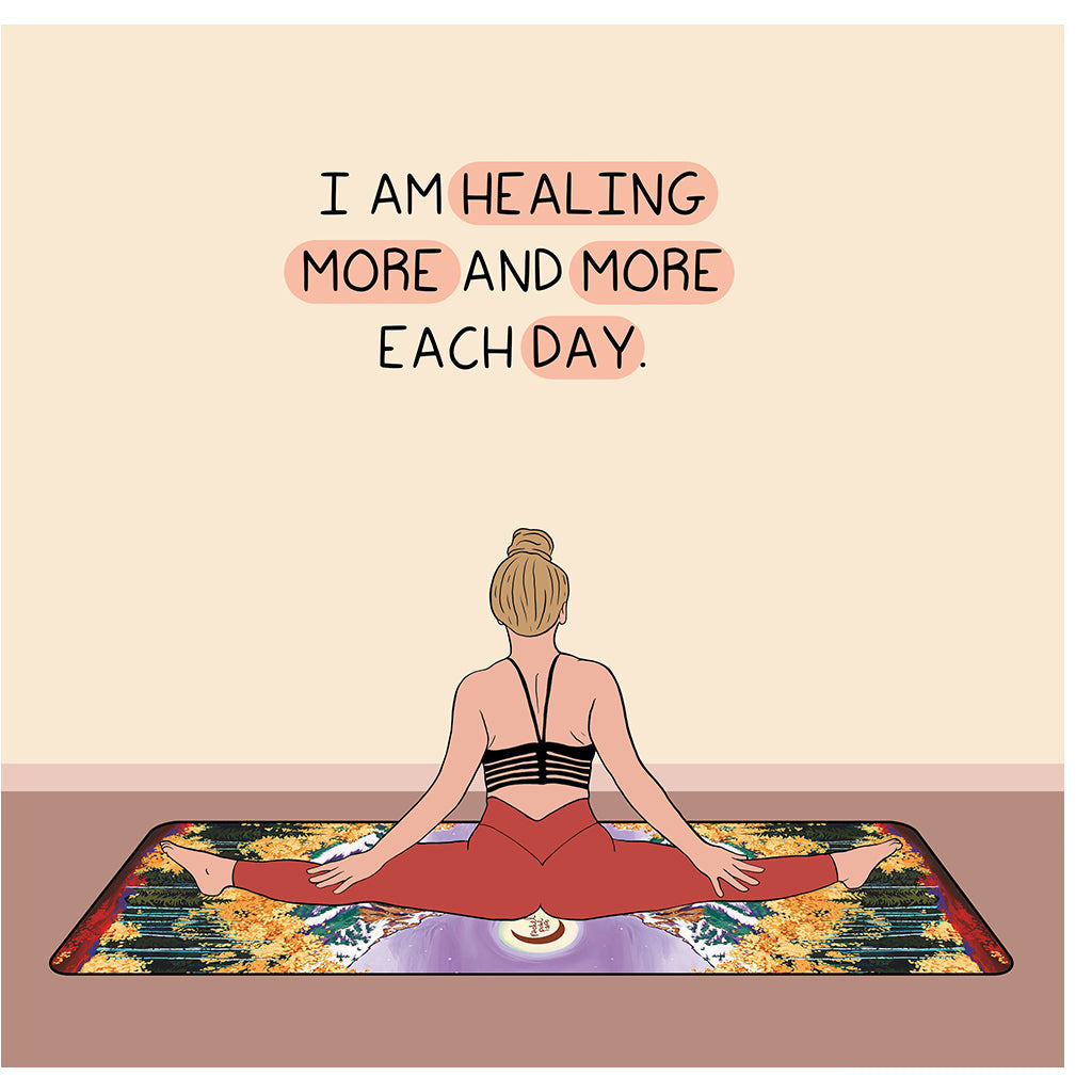 I Am Healing Doodle Card