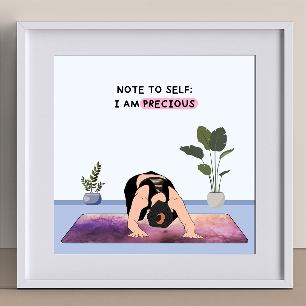 I Am Precious Doodle Card