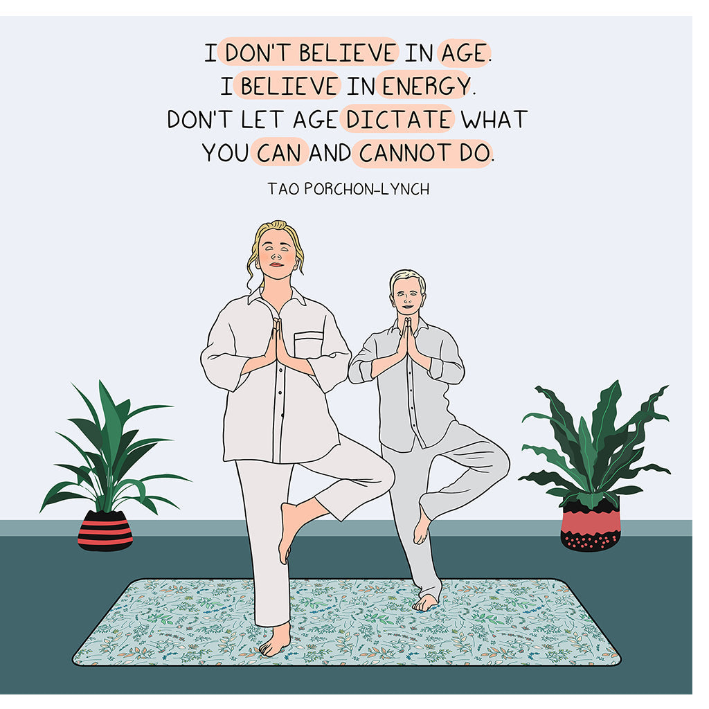 I don't believe in age Doodle Card