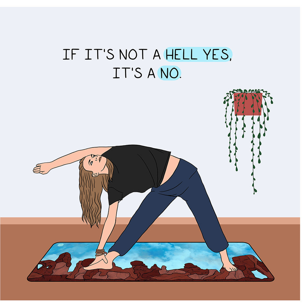 If its not a hell yes Doodle Card