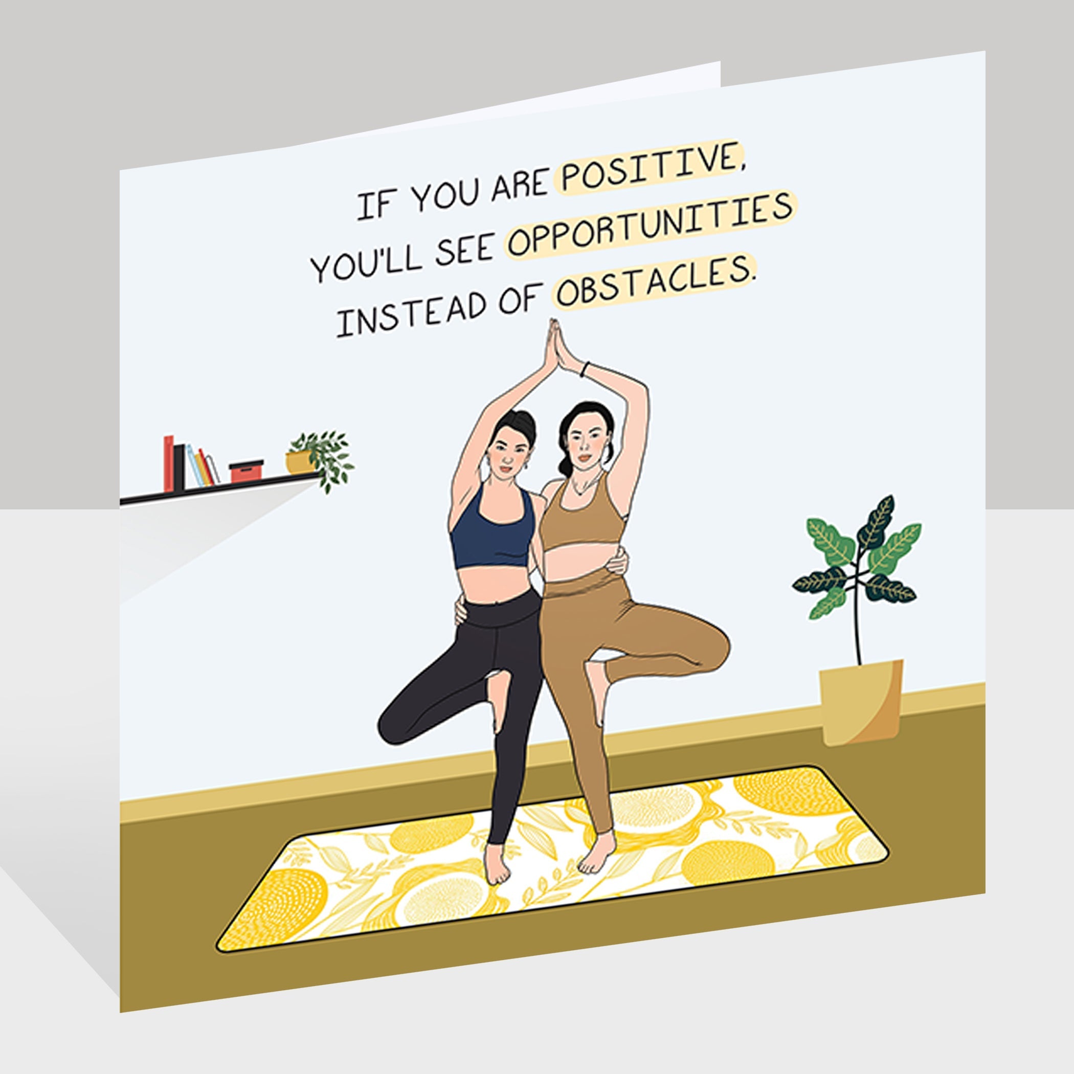 If you are positive Doodle Card