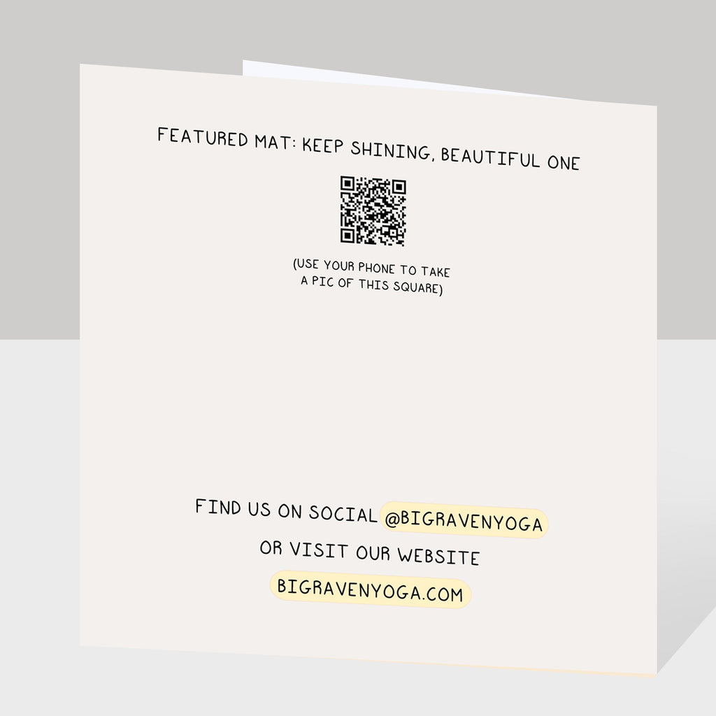 If you relax you start vibrating with it Doodle Card