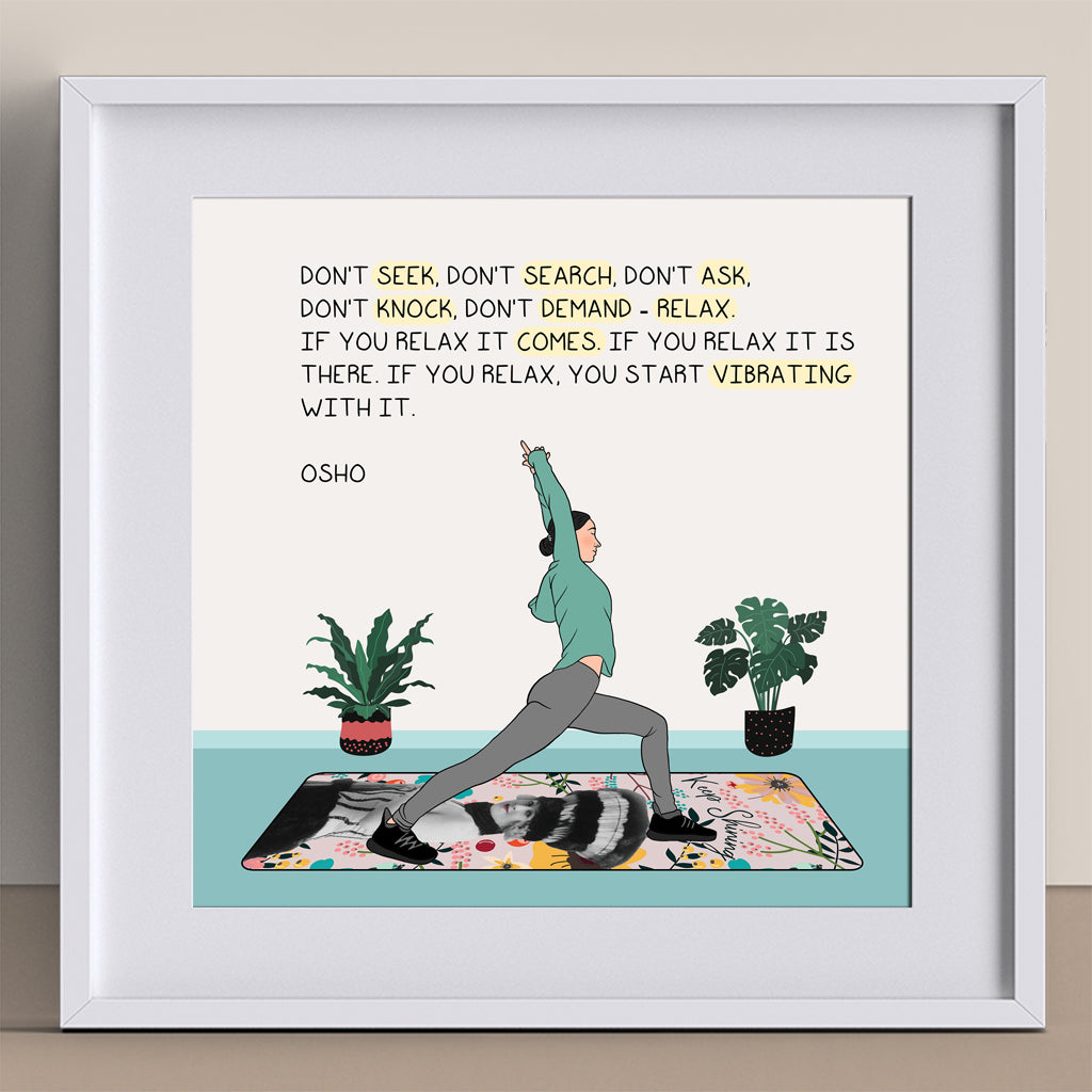 If you relax you start vibrating with it Doodle Card
