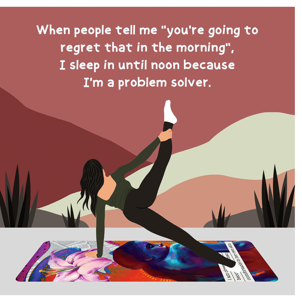 I'm a Problem Solver Doodle Card