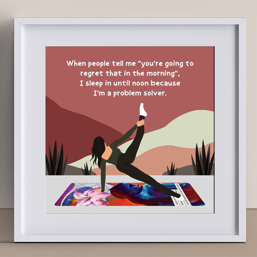 I'm a Problem Solver Doodle Card