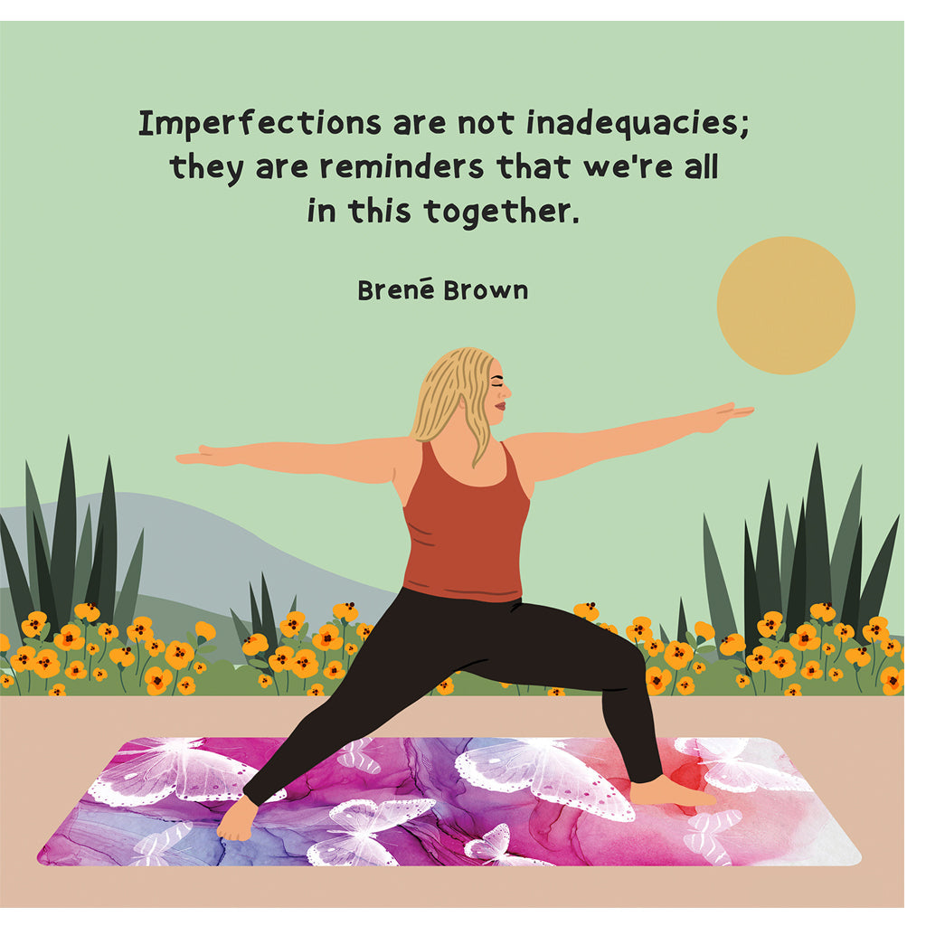 Imperfections Doodle Card