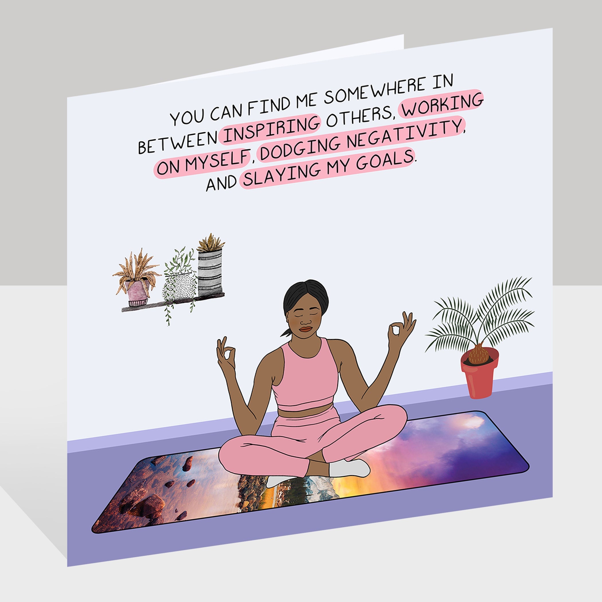 Inspiring others Doodle Card