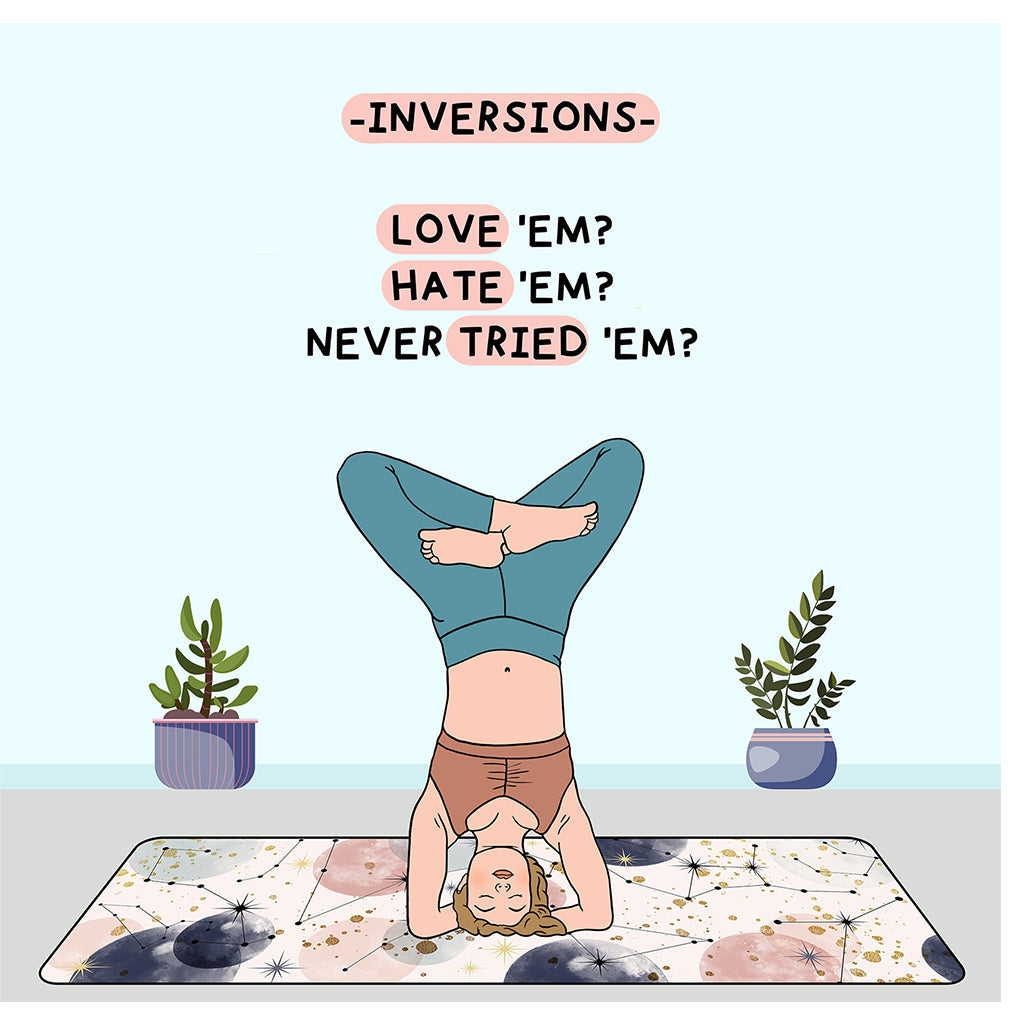 Inversions Doodle Card