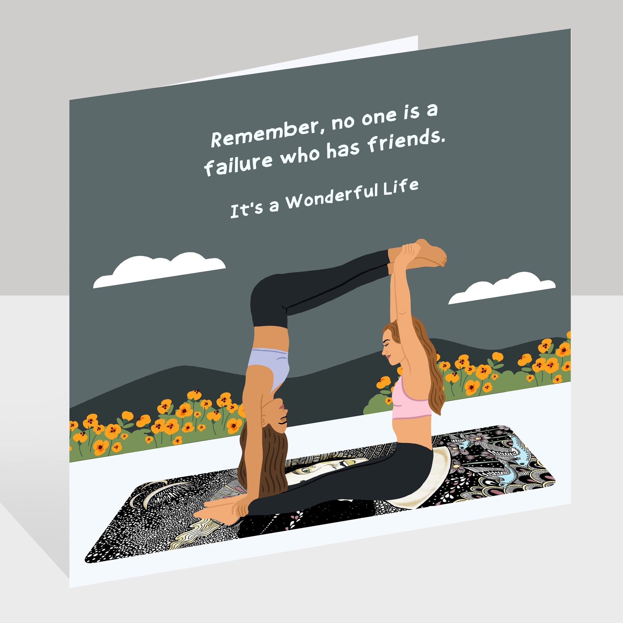 It's A Wonderful Life Doodle Card