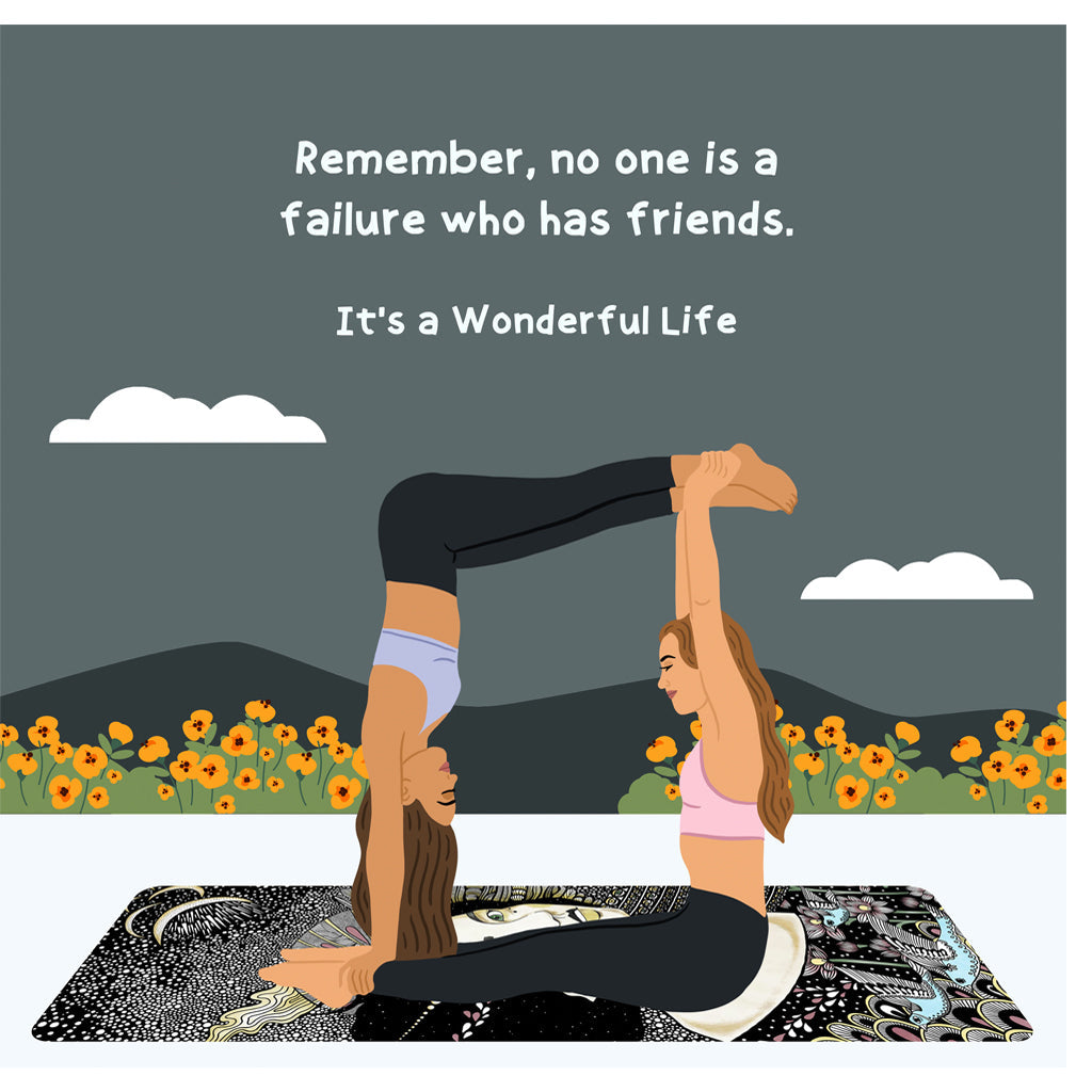 It's A Wonderful Life Doodle Card